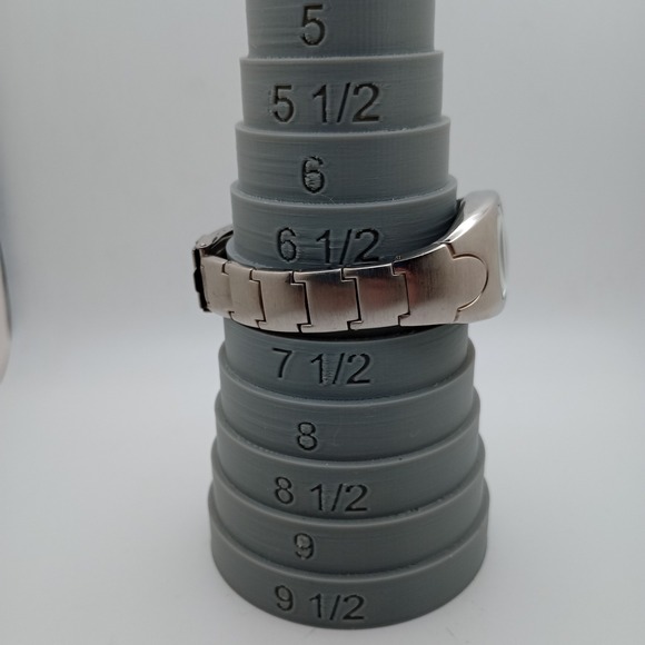 Atronic STAR Line 89320 Watch Graphic Dial Stainless Steel New Battery Rare - Picture 9 of 12